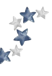 small blue stars